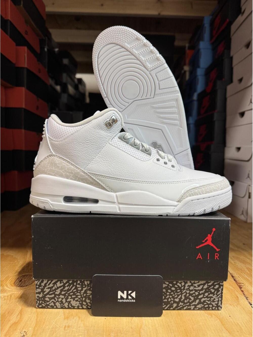 Air Jordan 3 Retro 'Pure Money' 2025 CT8532-111 BRAND NEW MENS SIZE 9